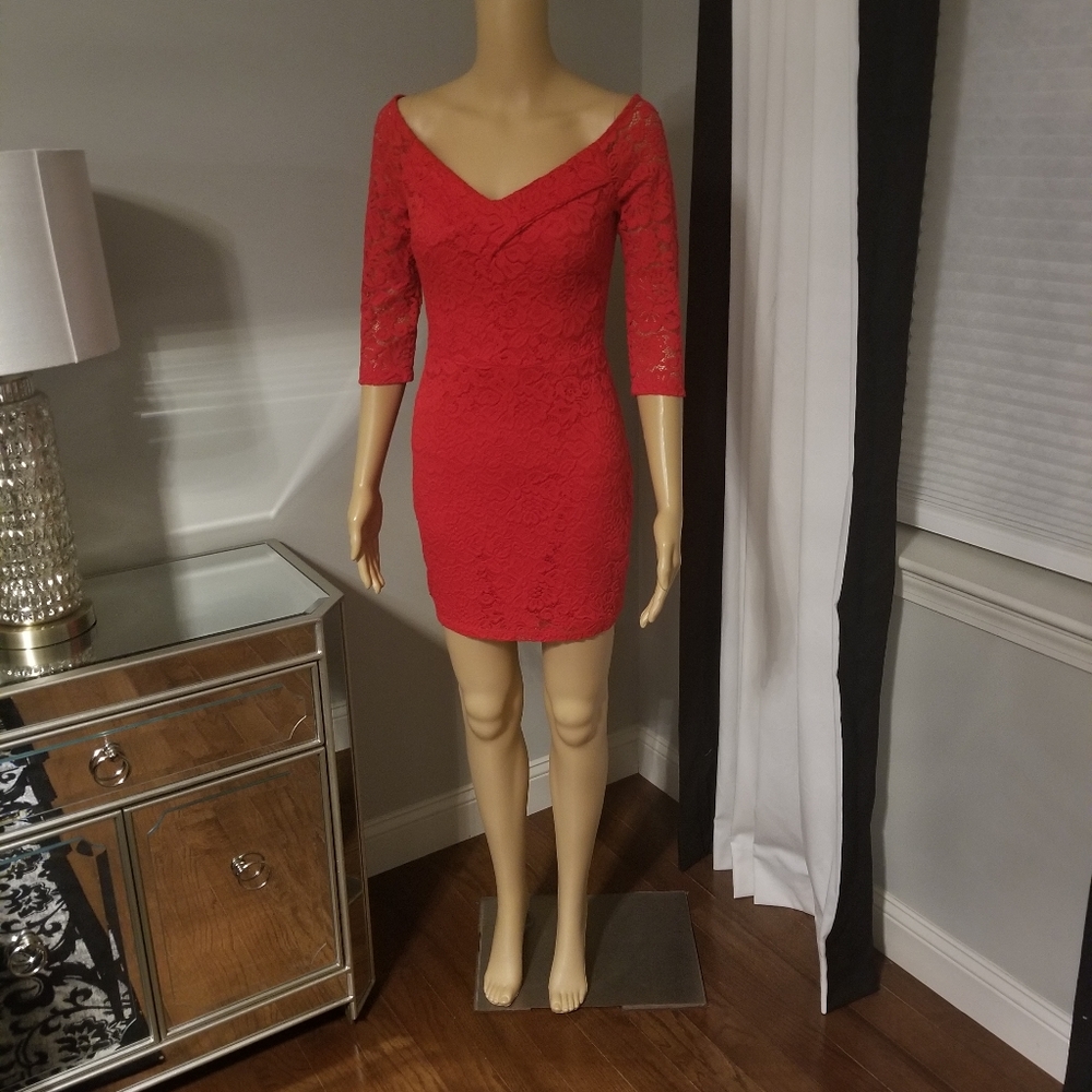 Red date night dress!